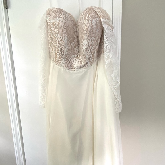 COPY - NWT Lillian West Ivory Wedding Dress - Picture 8 of 16